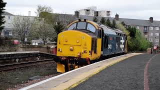 Class 37 at Perth monday 1st of May