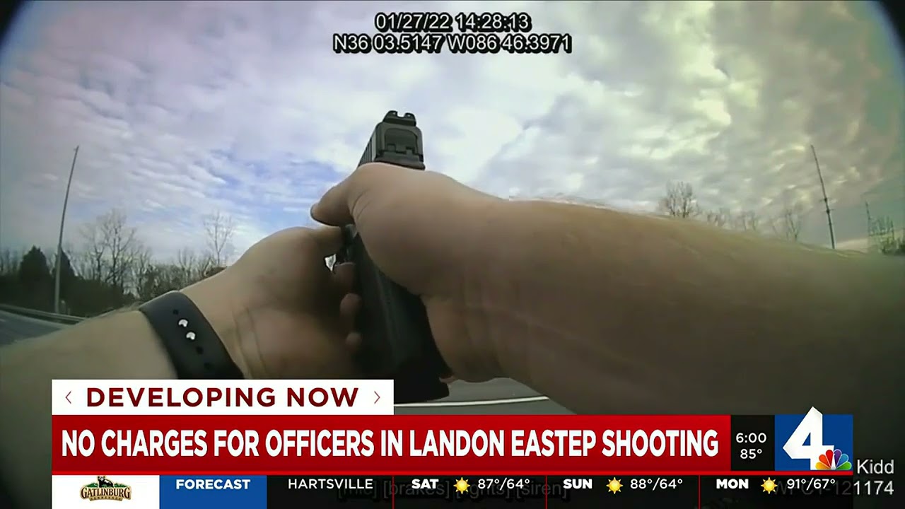 No charges for officers in Landon Eastep shooting