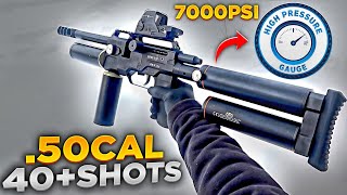 Extreme .50Cal Airgun Semi-Autobintac T-50 7000Psi