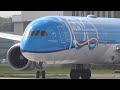 4K AWESOME Runway 27 Departures Amsterdam Schiphol Airport