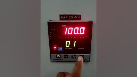 Masibus Temperature Scanner Programming