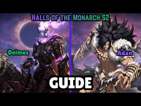 Deimos + Adan (GUIDE) | Tips | Hall of the Monarchs S2 | Solo Leveling: Arise
