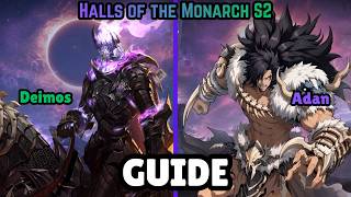 Deimos + Adan (GUIDE) | Tips | Hall of the Monarchs S2 | Solo Leveling: Arise