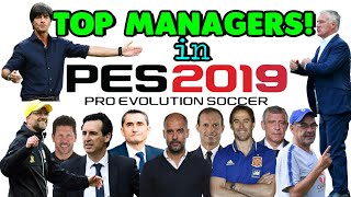 TOP MANAGERS - PES 19 MOBILE | New Management Skill, New Formation, etc.. screenshot 3