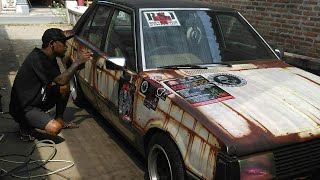 Airbrush motif karat RSJ KEDIRI