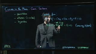 Plane Curves: Conic Sections - 01. Intro