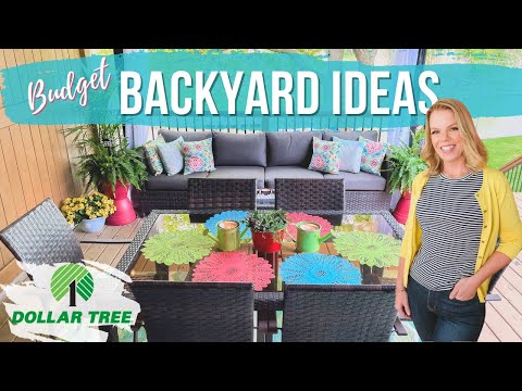 My Top 10 DIY Dollar Tree Backyard Ideas 🚫 💰 🏡