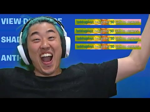 Someone Gifted Me 200 Subs On Twitch!