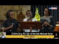 Olga oyier michaels sister wows mourners with her melodic voice in tribute to her brother
