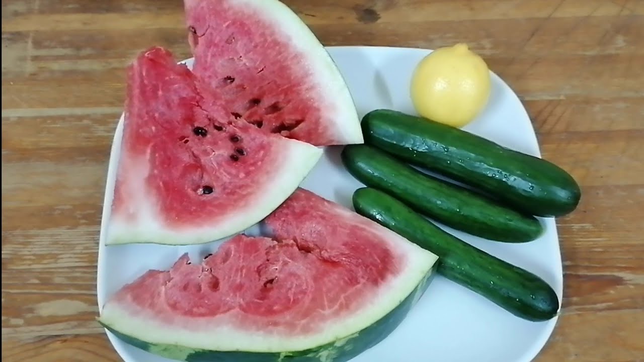 Pakwan salad | Watermelon Salad - YouTube