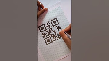 Draw QR code challenge 😱 (will it work 🤯 or not 😰) #shorts #ytshorts