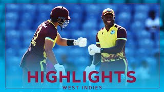 King & Powell Star With The Bat! | Extended Highlights | West Indies v England | 2nd T20I