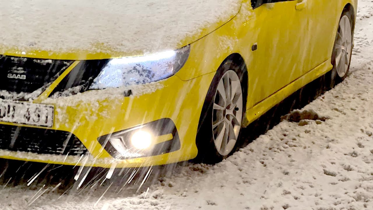 Snow in Turkey also surprised Saab enthusiasts there