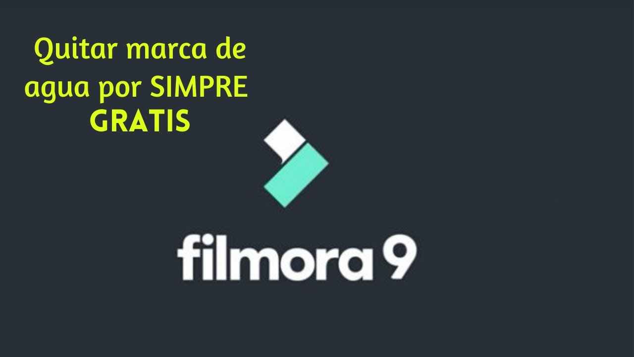 Como Eliminar Marca De Agua De Filmora