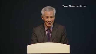 PM Lee Hsien Loong at the DSO National Laboratories 50th Anniversary Dinner