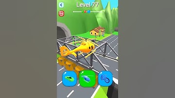 Shape Shifting 🏃‍♂️🚁🚗Max level Gameplay Walkthrough Part - 76 (iOS,Android) All levels