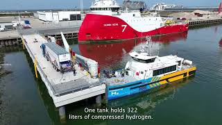 Worlds First Hydrogen Powered Crew Transfer Vessel, The Hydrocat 48