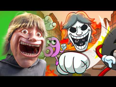 67 Kid Reacts To 61 vs 67 vs 69 Animation