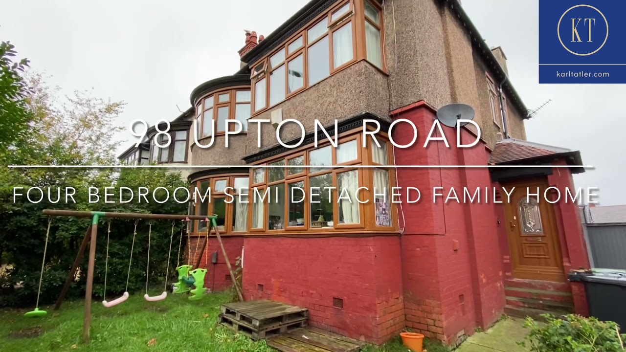 Karl Tatler Estate Agents Virtual Viewing 98 Upton Road YouTube
