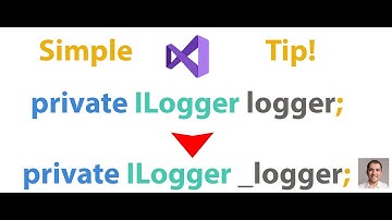 Configure Visual Studio 2022 to name private fields starting with underscore