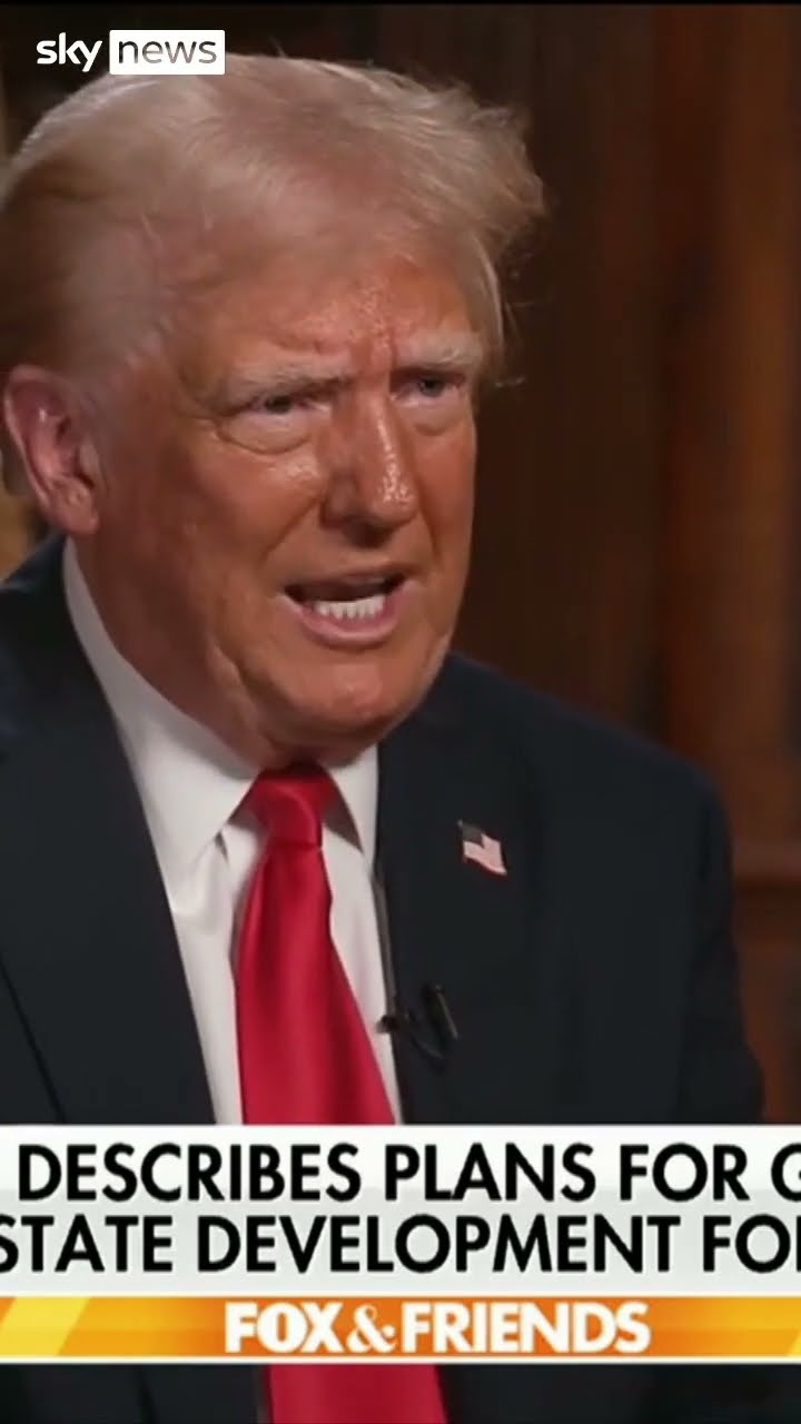 'I would own this' Donald Trump says about Gaza