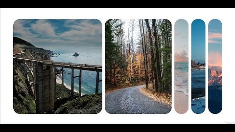 How To Make A Expanding Cards Using HTML,CSS And Javascript | Design Tutorial With HTML JS CSS