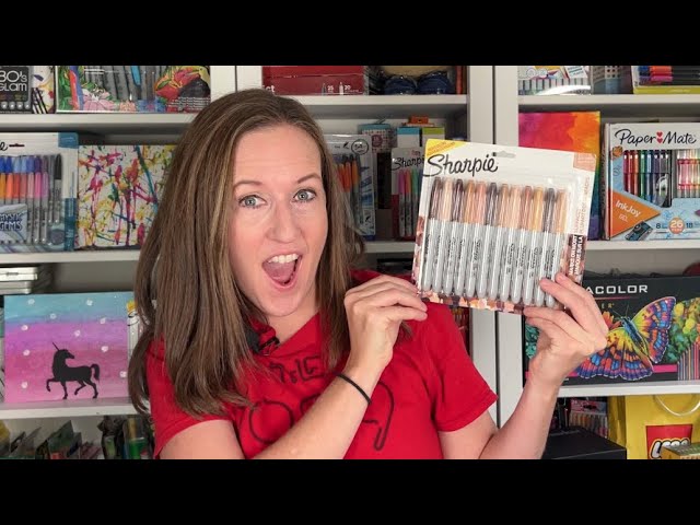 24 Crayola Colors of the World Markers Swatches and Review 