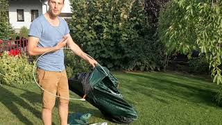 Customer Review - 3 SECONDS FASTEST OPEN AUTOMATIC HYDRAULIC DOUBLE LAYER TENT