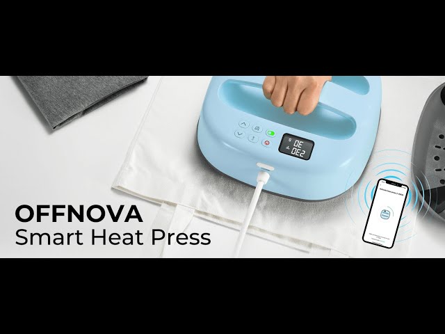 OFFNOVA 9x 9 Smart Heat Press Machine, Wireless Control, for T