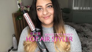 Remington Hot Air Styler | Hair Tutorial | Amaretto's World