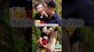 CESAR PANTOJA  Y CAROL CASTRO CON ARTURITO EN SU FIESTA DE CUMPLEAÑOS!🥳❤️🥰 | #viral #shorts #tiktok