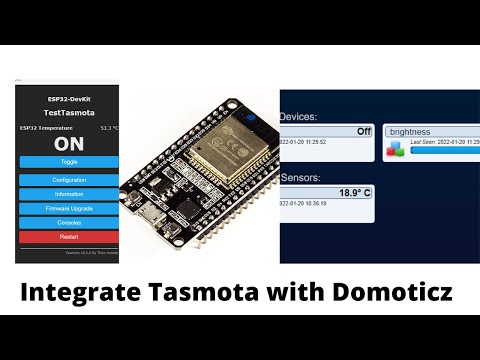 Integrate Tasmota with Domoticz
