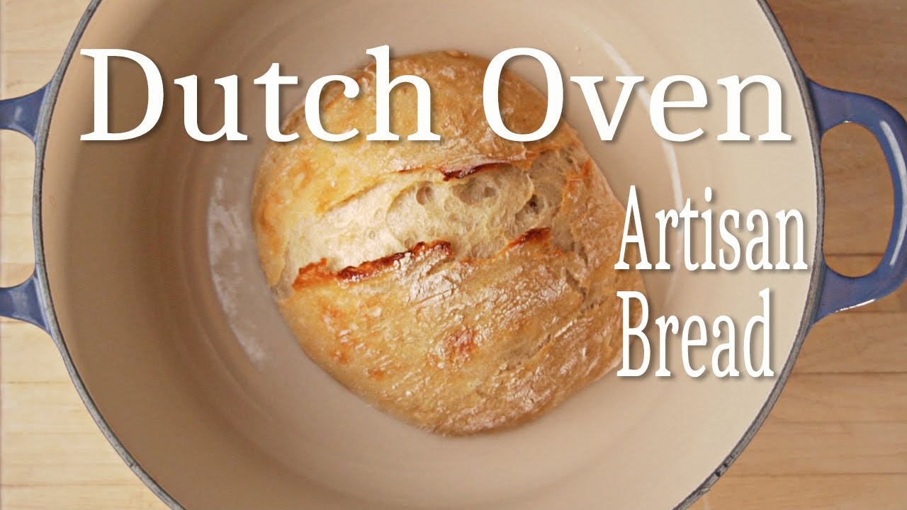 The Le Creuset Dutch Oven Artisan Bread Easy To Bake Recipe - YouTube