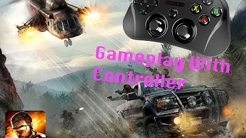 Modern Combat 5 gameplay With A controller?!? [SteelSeries Stratus]