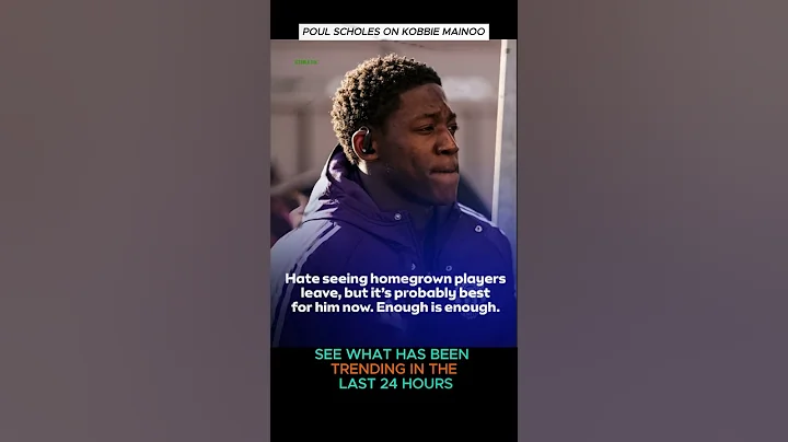 Paul Scholes Praises Kobbie Mainoo “A Special Talent” #KobbieMainoo #PaulScholes #football #shorts