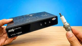 📡 Stop Wasting Money on TV Antennas! Connect a SPARK PLUG to a Digital TV Box Like This! Update