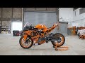 Drifting the KTM RC 390 cup bike | RokON VLOG #21