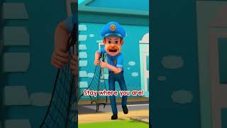 Crazy Police Car Chase with Mila and Morphle!! #shorts #cartoon
