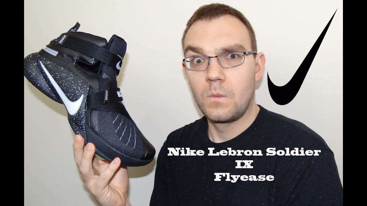 ironía tema orientación Nike Lebron Soldier IX 9 Flyease Review - YouTube