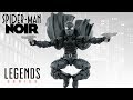 Boneco do Homem-Aranha NOIR Review Marvel Legends - Filme Homem-Aranha no Aranhaverso