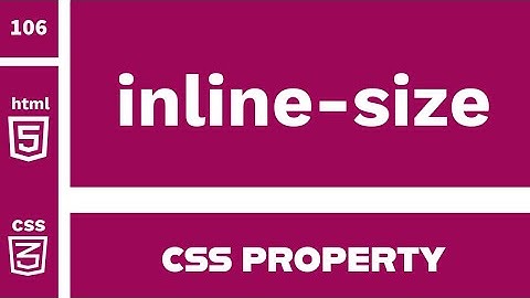CSS-eigenschap: inline-size uitgelegd!