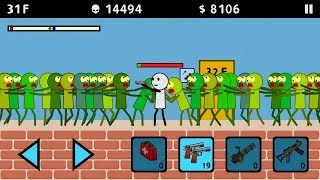 Stickman and Gun 3: Zombie Shooter Android Gameplay HD screenshot 2