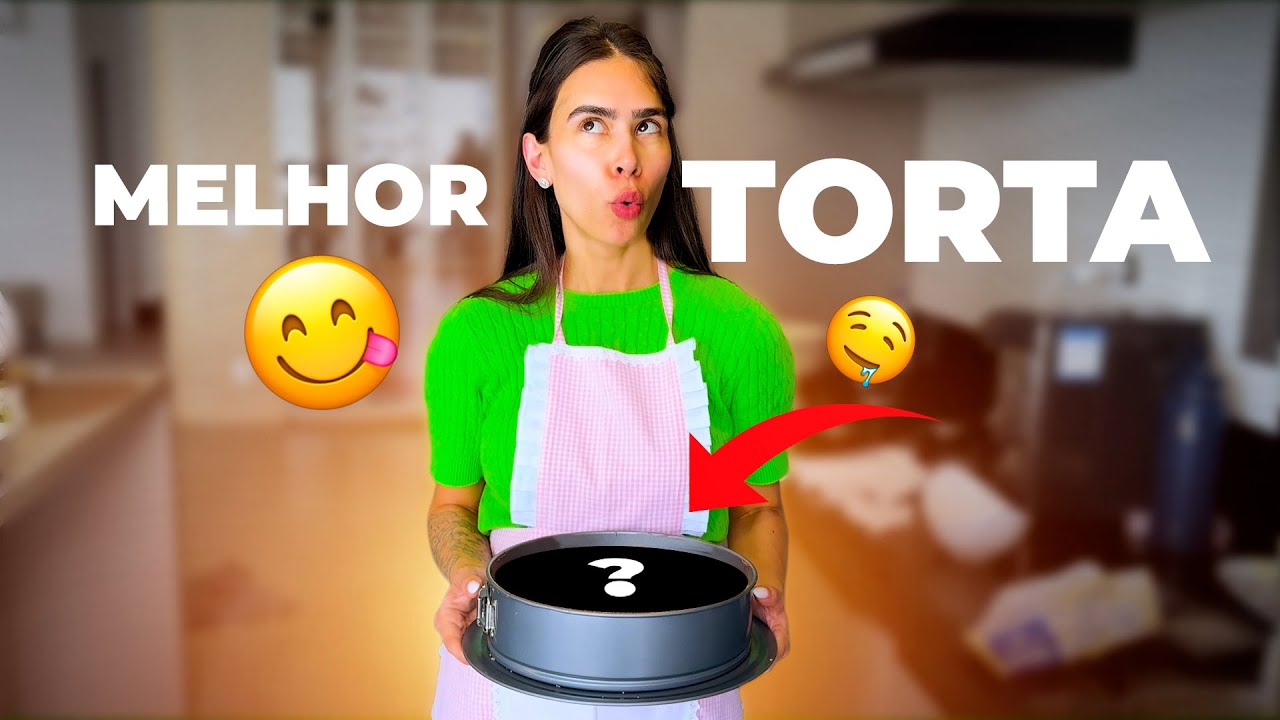 EU FIZ A MELHOR TORTA DE TODAS!