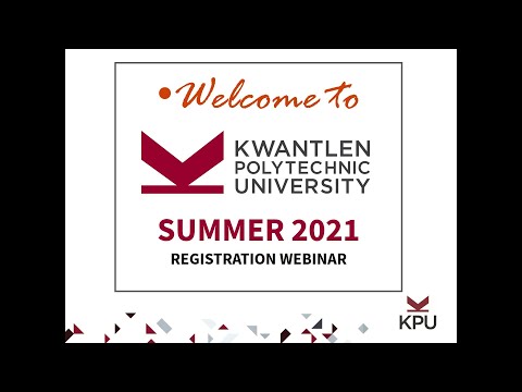 Registration Webinar Recording Summer 2021