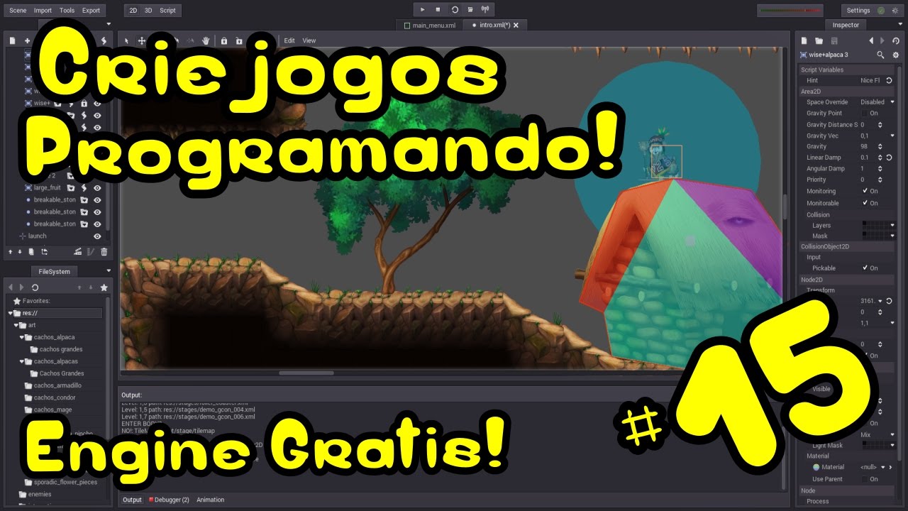 #15 - Tutorial Godot - Paths e Diretórios [PT br] - YouTube