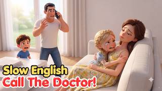 Why Mom FAINTS From Exhaustion! Easy English Listening Story | Slow English A2 Level