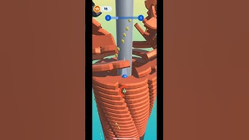 Stack Ball3d GameplayLevel 140 || 3d gameplay || #shorts