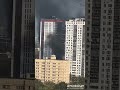 ⚡️Жуткие кадры!В Москве строители заблокированы в горящем здании!