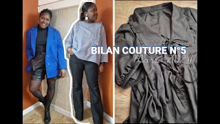 Bilan couture n°5 - Mars 24