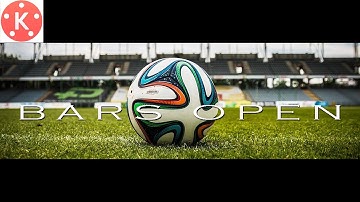 How To Make Black Bars Open Cinematic Effect In Kinemaster | Kinemaster Tutorial